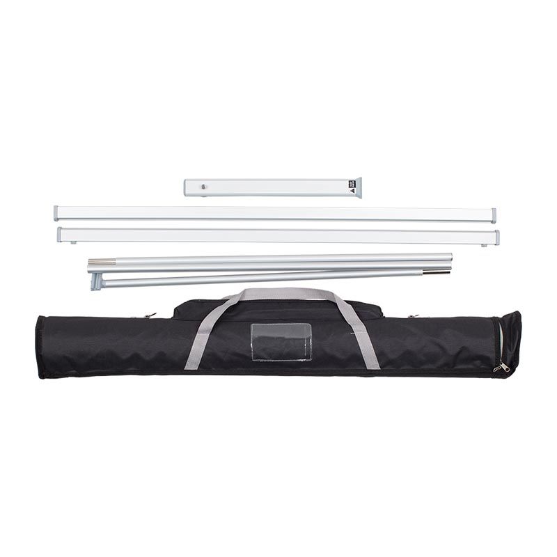 L Banner Stand - 36"w Hardware & Standard Case