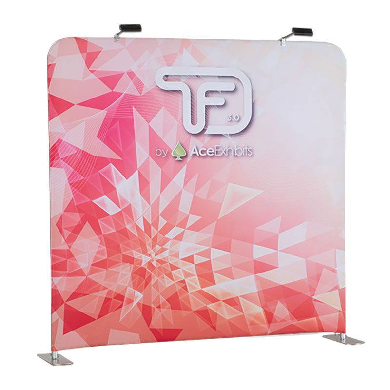 Tru-Fit 3.0 - 8'w x 8'h Flat Double-Sided - Replacement Fabric Graphic