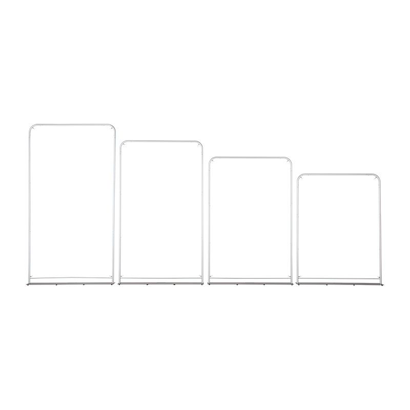 Tru-Fit Banner Stand - 60"w x 114"h Flat - Hardware Kit