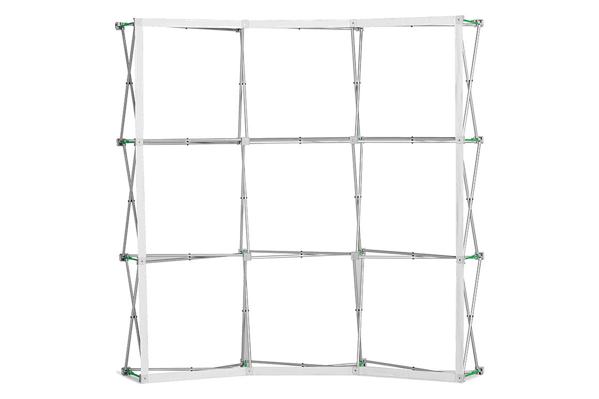 EasyFabric - 8'w x 8'h Curved Single-Sided Frame