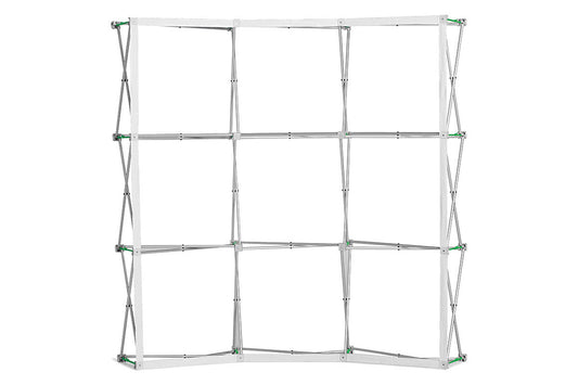 EasyFabric - 8'w x 8'h Curved Single-Sided Frame