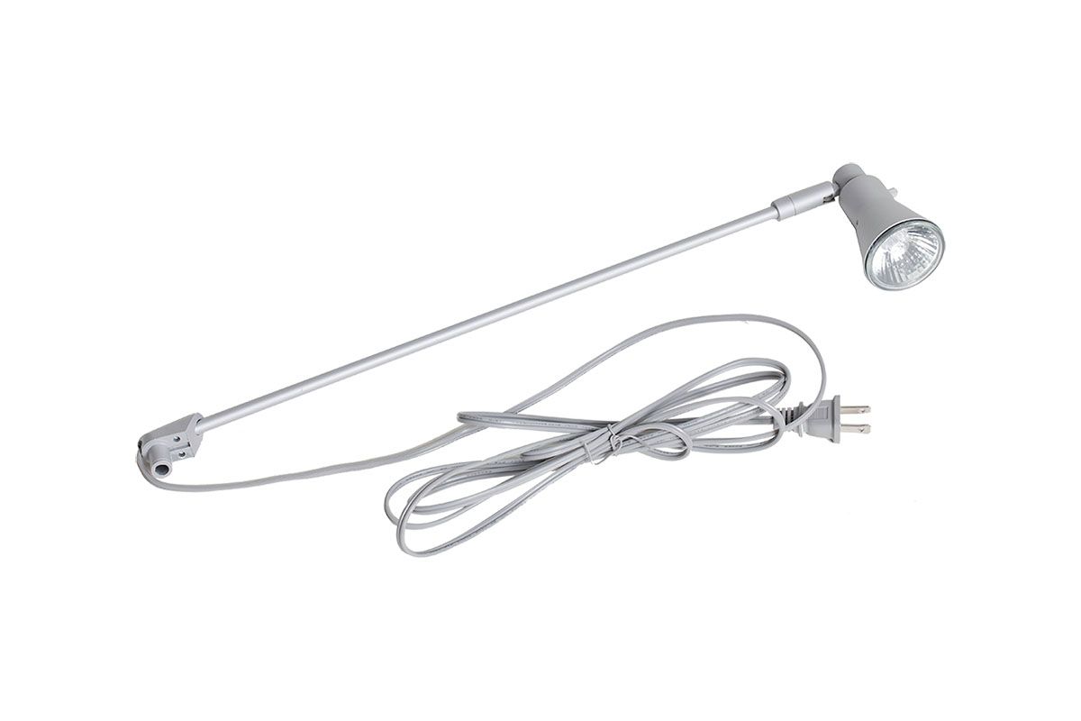 Banner Stand Light - 50 Watts in Silver