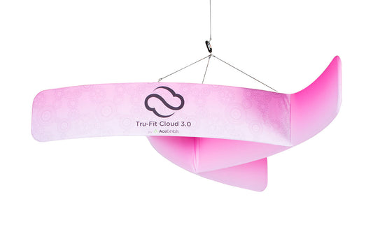 Cloud 3.0 - Pinwheel 8'w x 4'h Single-Sided with Printed Bottom - Replacement Fabric Graphic