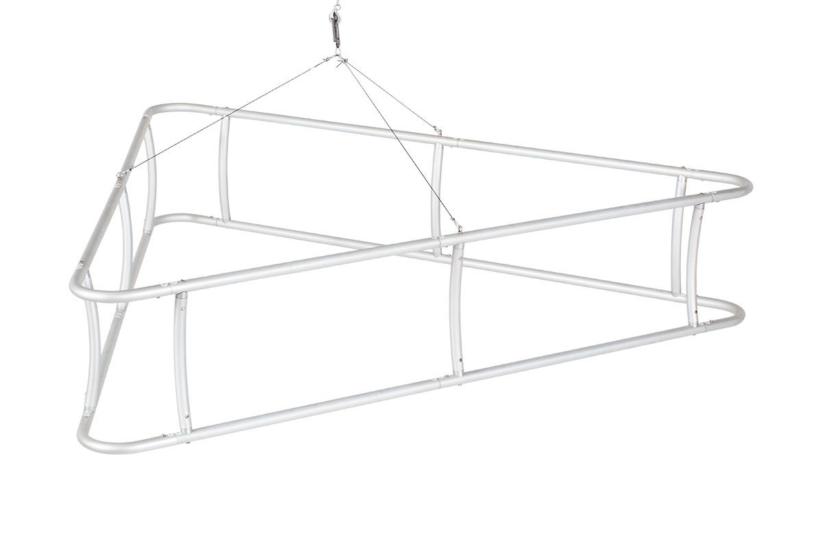 Cloud 3.0 - Triangle 15'w x 4'h - Frame in Standard Case