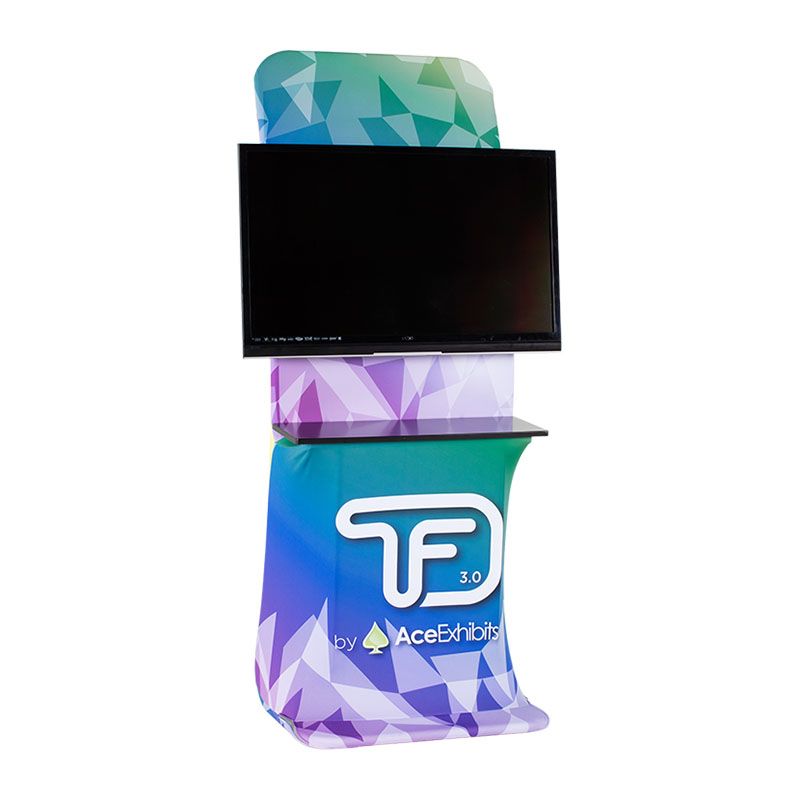 Tru-Fit 2.0 - Kiosk Version B - Single-Sided Replacement Fabric Graphic