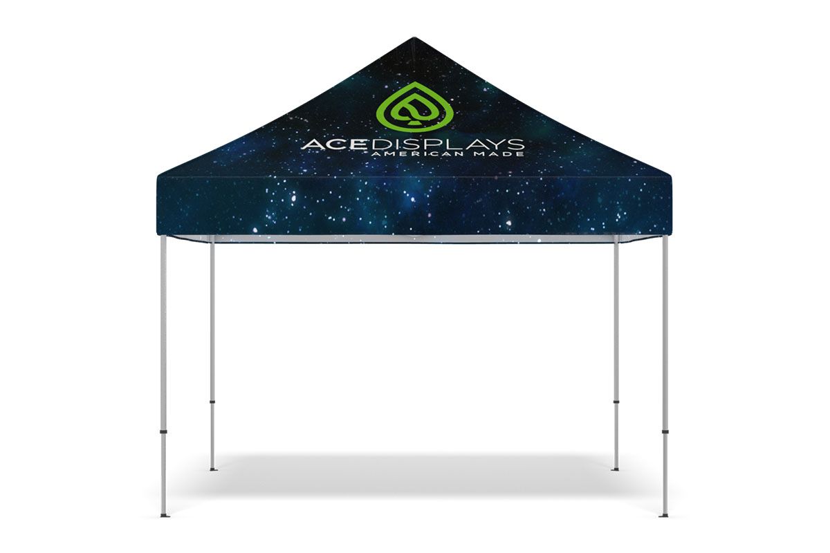 Four Seasons Event Tent - 10'w x 10'd Premium Aluminum Frame in Standard Fabric Case