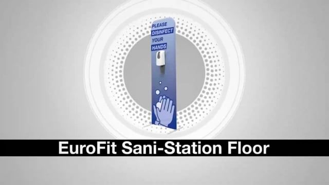 EuroFit Touch-Free Sani-Station Full Height