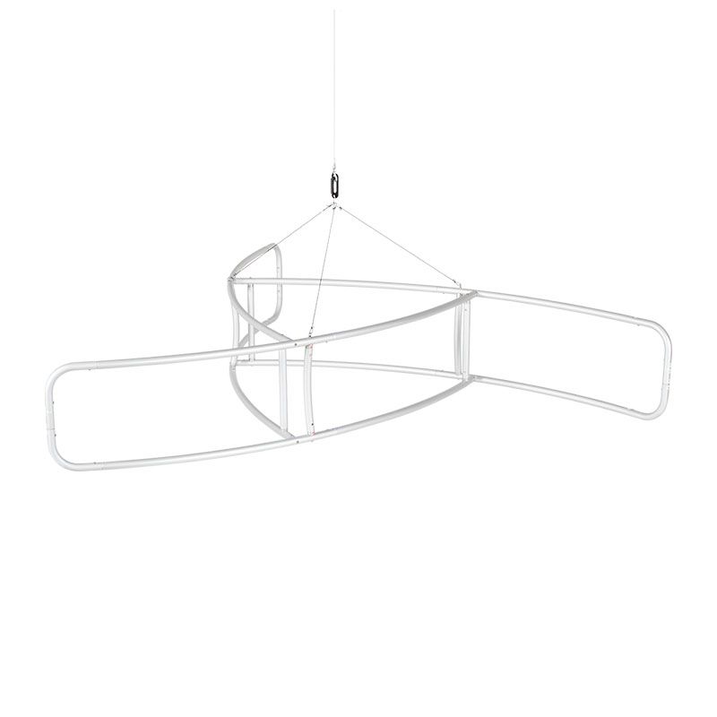 Cloud 3.0 - Pinwheel 15'w x 3'h - Frame in Standard Case