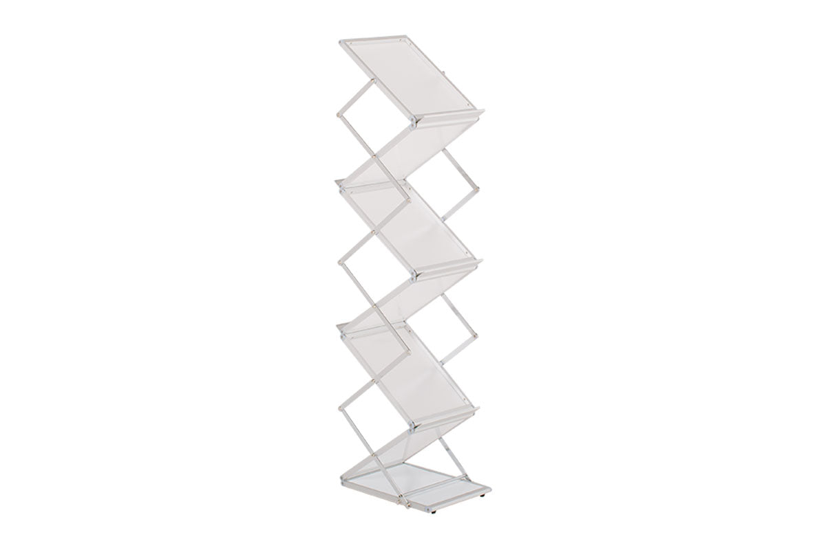 Six Pocket Plex Literature Rack