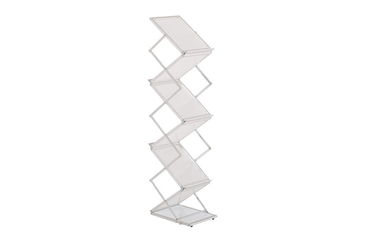 Six Pocket Plex Literature Rack