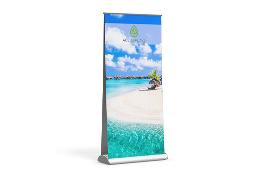 Shark2 Banner Stand - PET Vinyl (2) Graphics Kit for Double-Sided