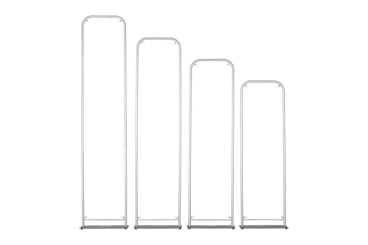 Tru-Fit Banner Stand - 24"w x 102"h Flat - Hardware Kit