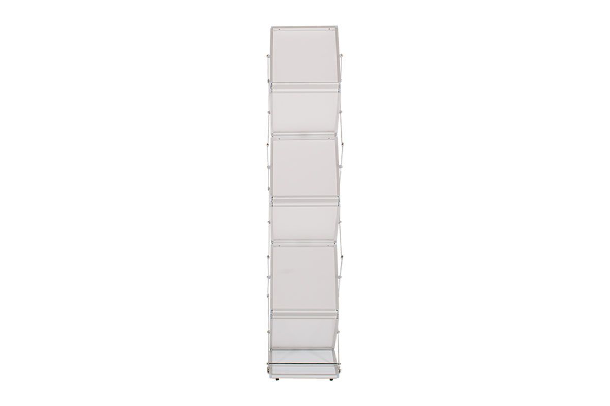 Six Pocket Plex Literature Rack